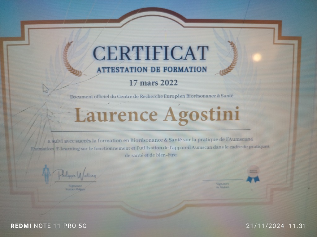 photo diplome Laurence