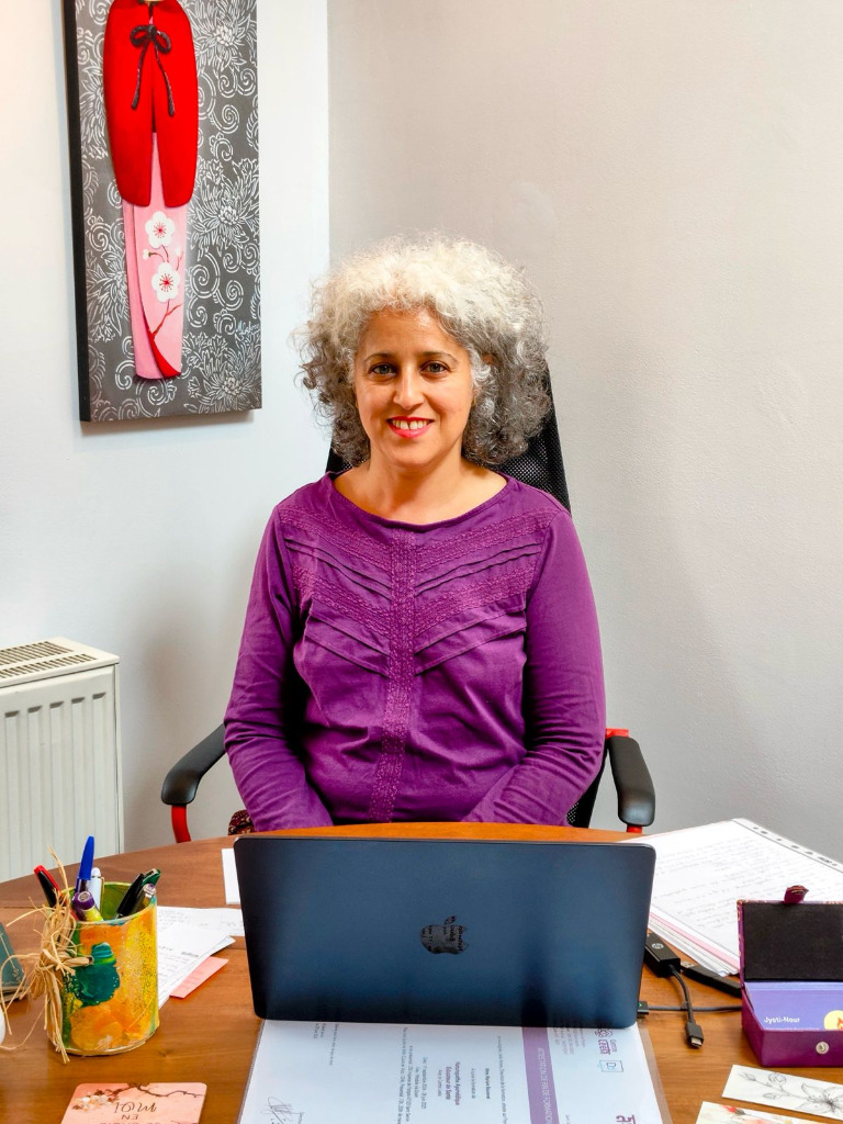 photo portrait Jyoti-Nour / Mariam Bouveret-Chafter