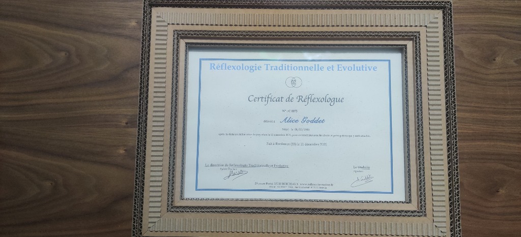 photo diplome HEDELIN ALICE