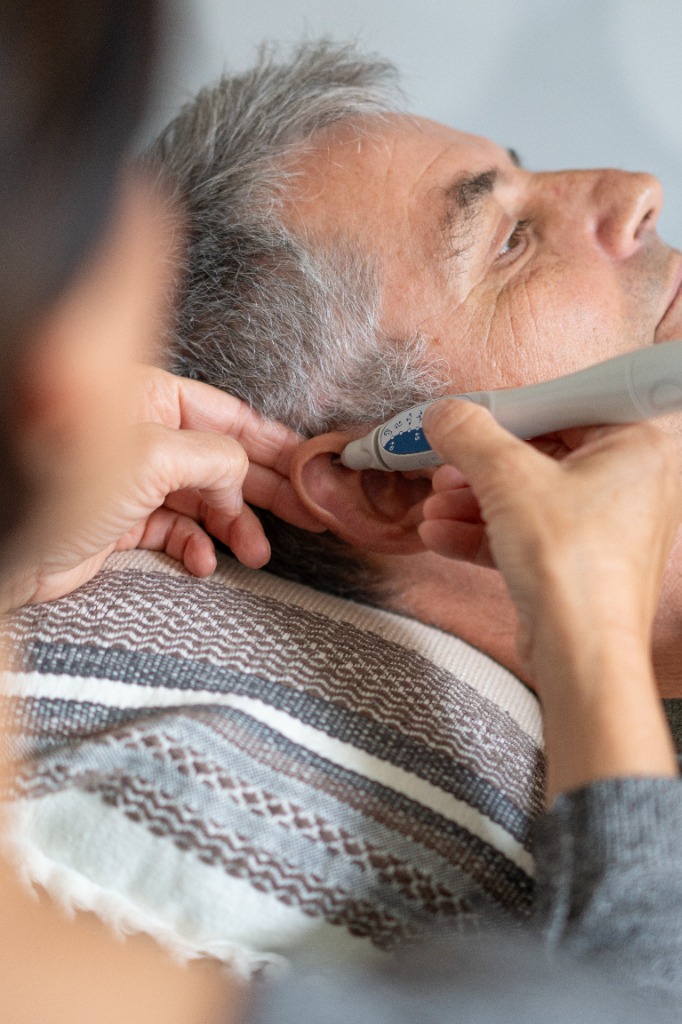 photo seance Christelle Loquette Réflexologue