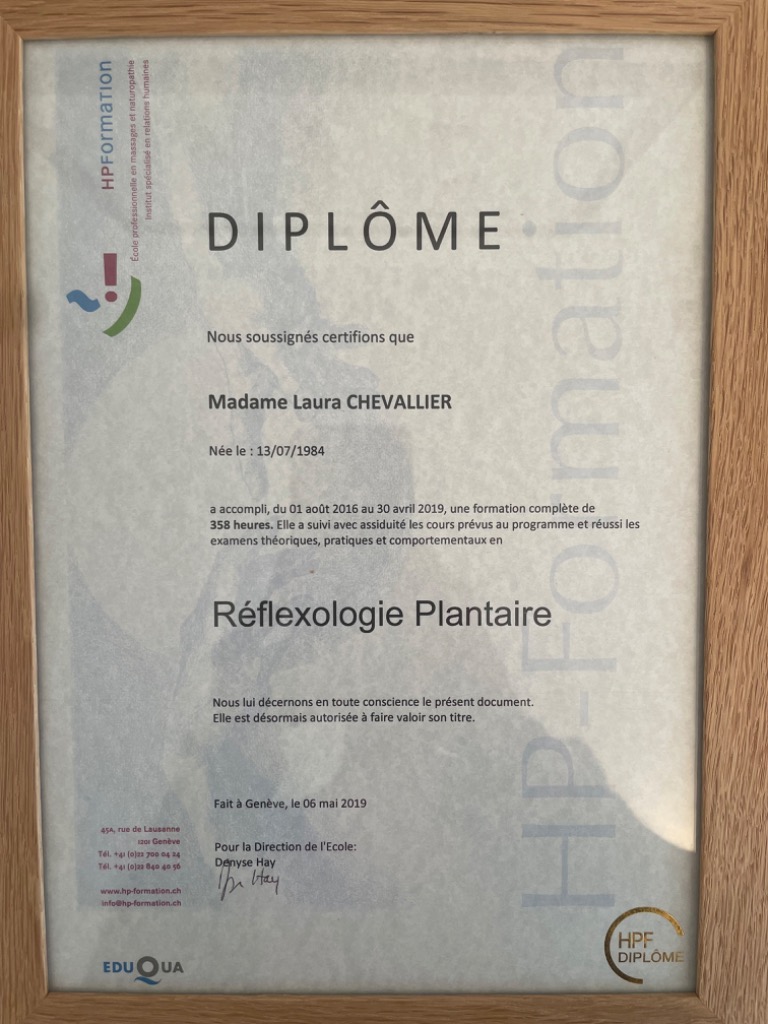 photo diplome Laura Chevallier 