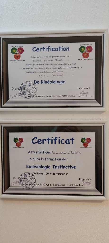 photo diplome Isabelle DELORME