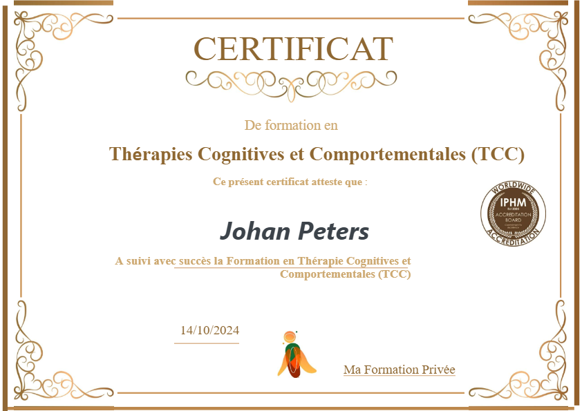 photo diplome PETERS johan