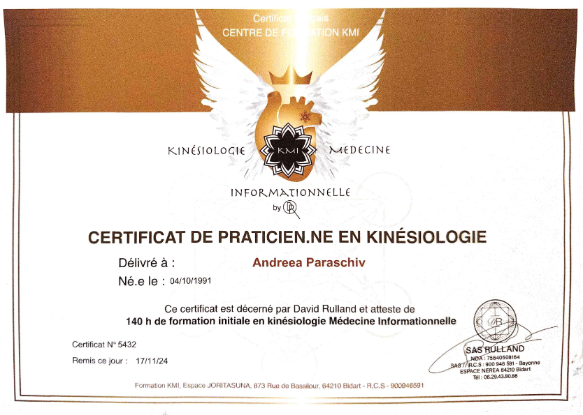 photo diplome Andreea paraschiv