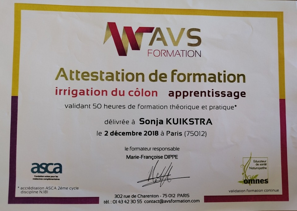 photo diplome Kuikstra Sonja