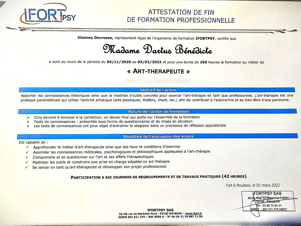 photo diplome Art.therapie.moderne@gmail.com