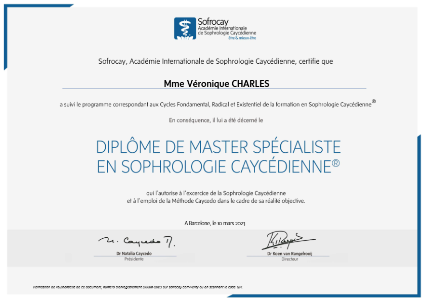 photo diplome Renaître de son être