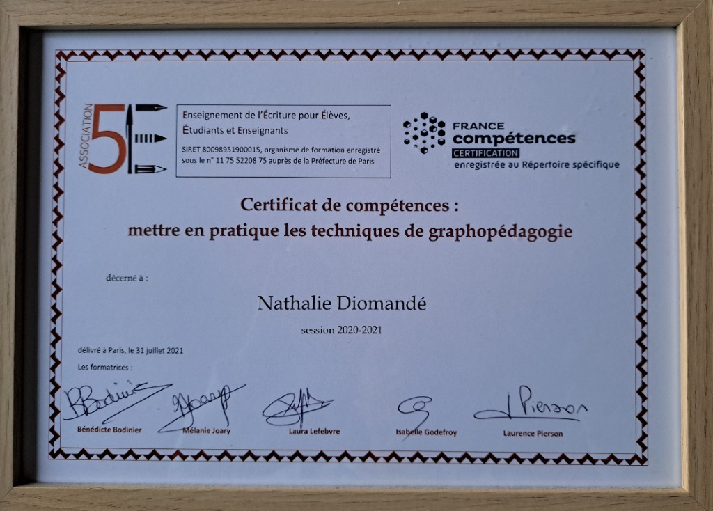 photo diplome Libère ta mine