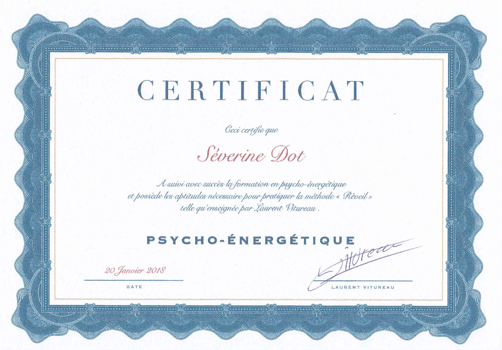 photo diplome Severine Dot