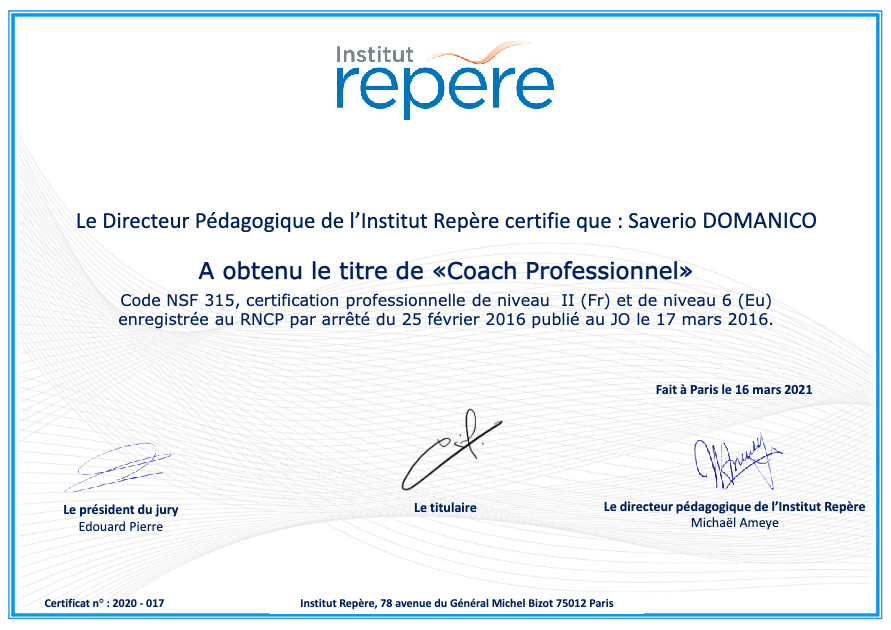 photo diplome Saverio