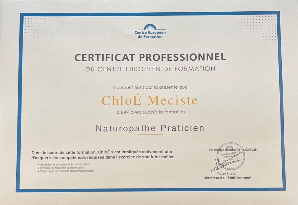 photo diplome Natural-K