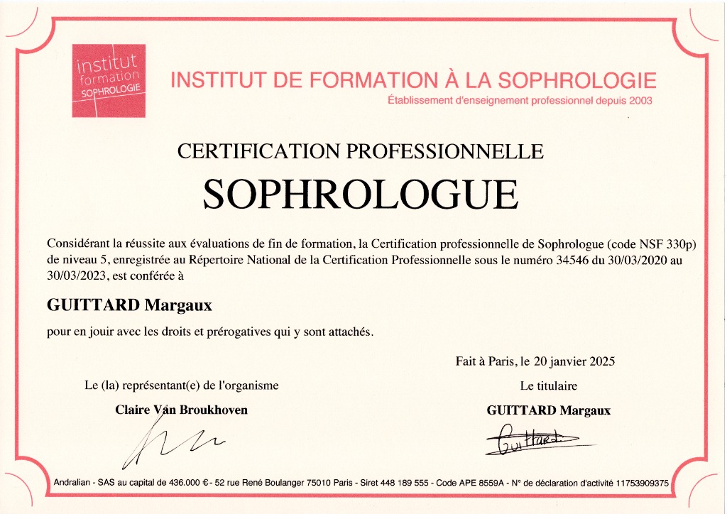 photo diplome Margaux Guittard 