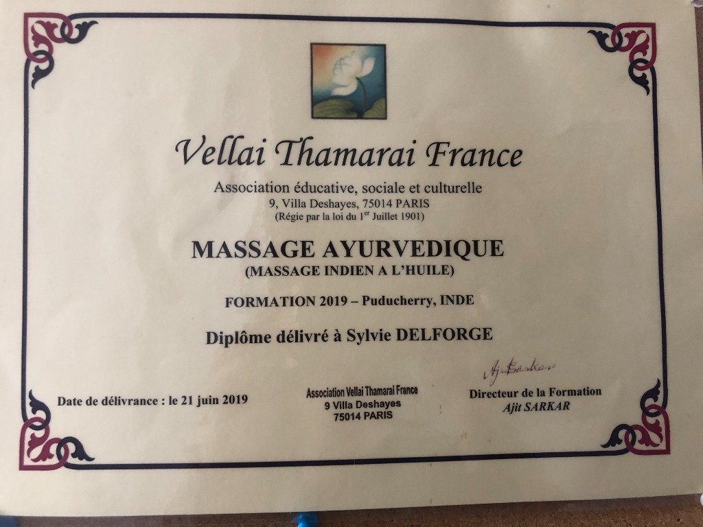 photo diplome Sylvie Delforge