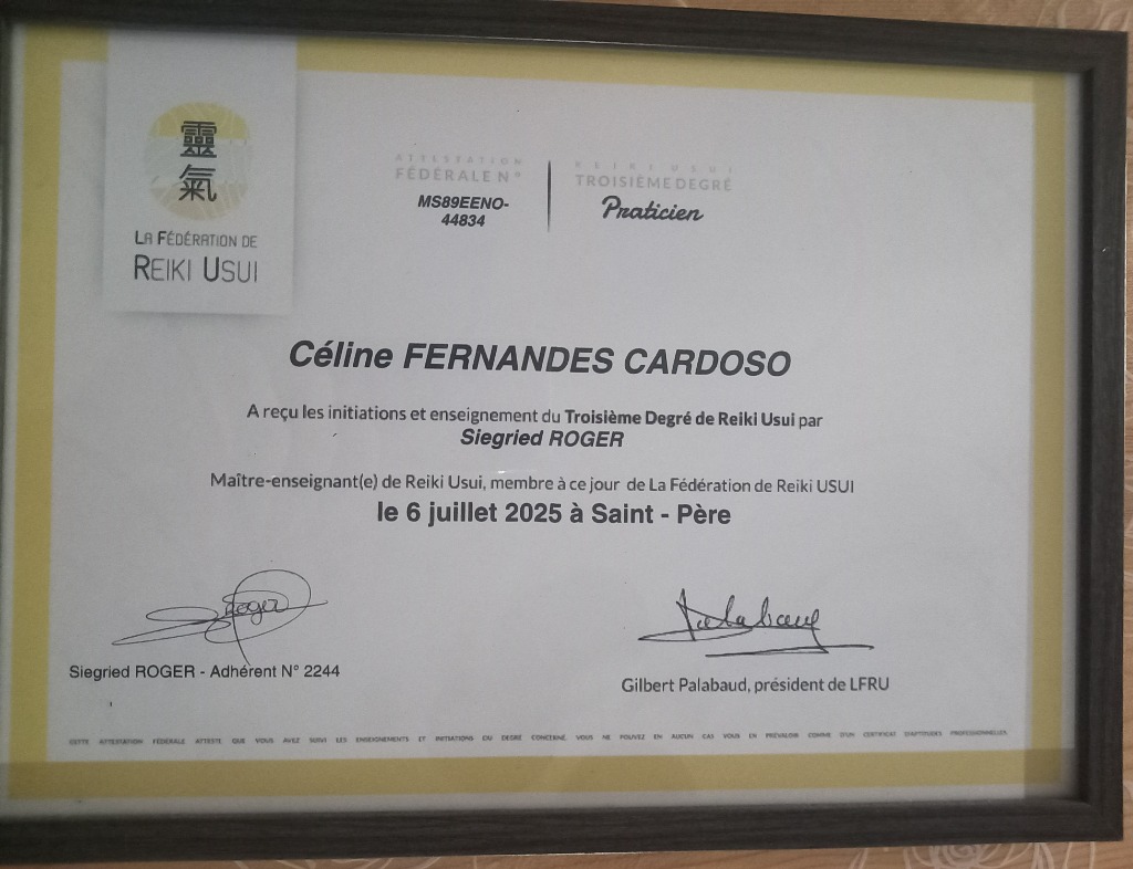 photo diplome Céline Fernandes Cardoso