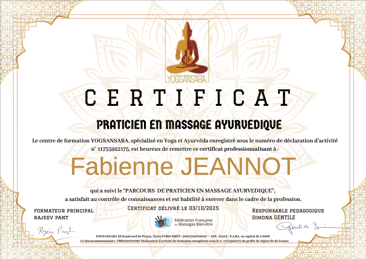 photo diplome Fabienne uma jeannot