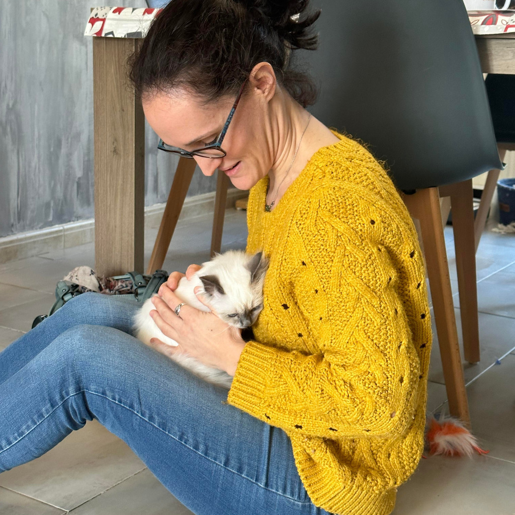 photo seance Maureen Gélin - La Main et la Patte