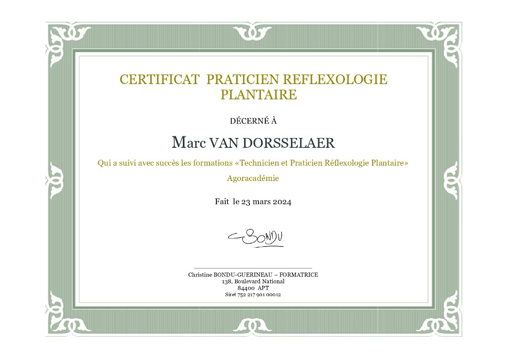 photo diplome M’ TES PIEDS