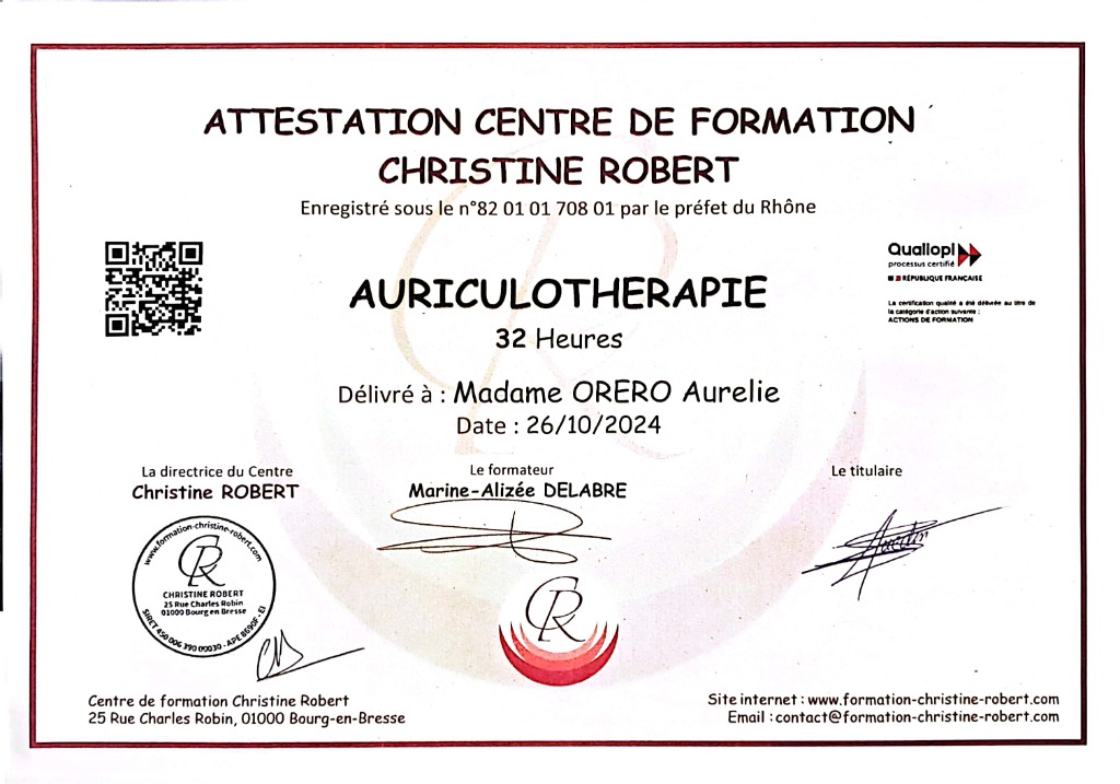 photo diplome Orél’à détente 