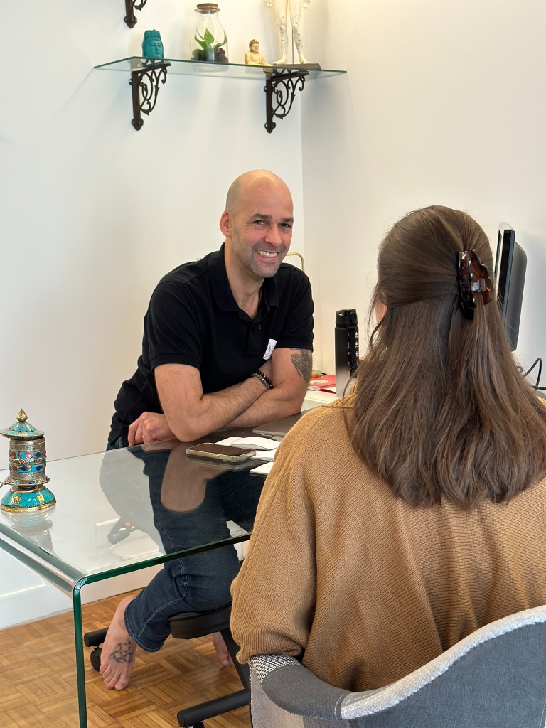 photo seance Arnaud Goudé
