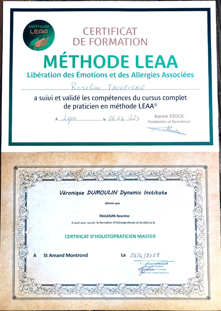 photo diplome Soins & Lumi’R