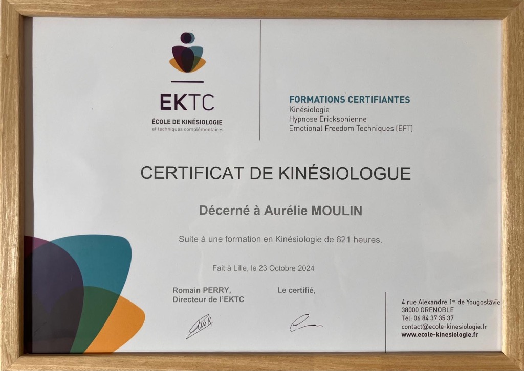 photo diplome Aurélie Moulin