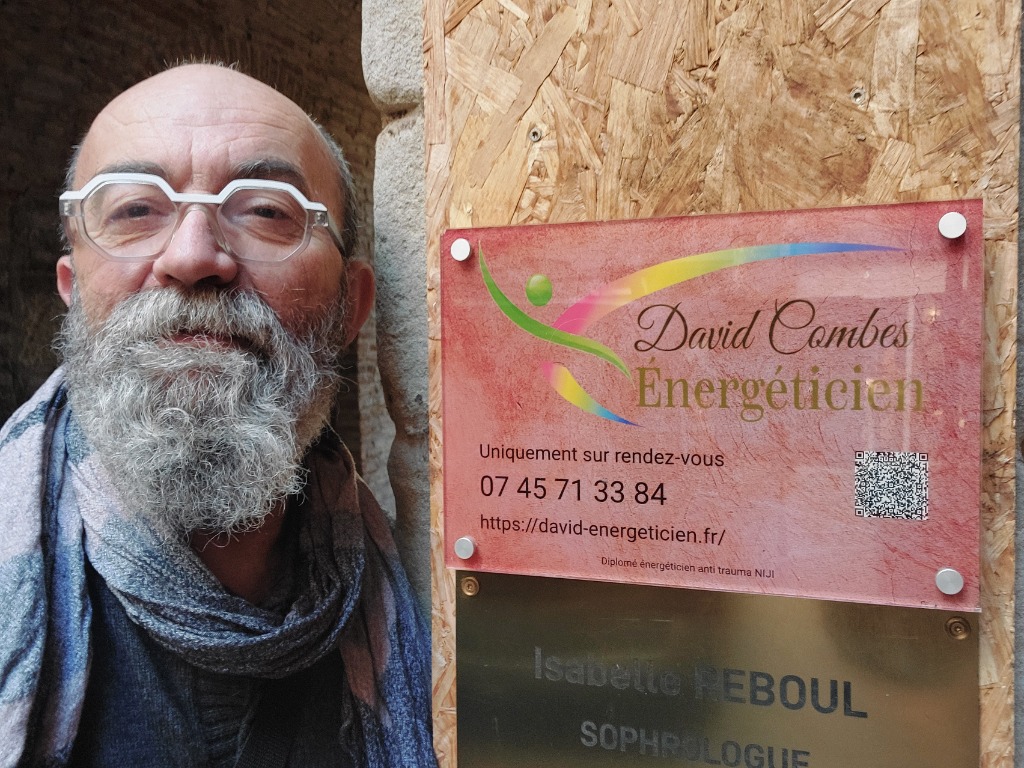 photo portrait David Combes Energéticien et méditation