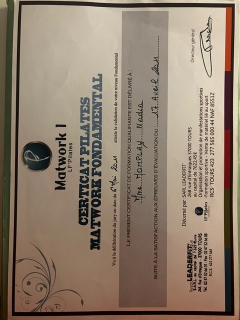 photo diplome Nadia Momplay