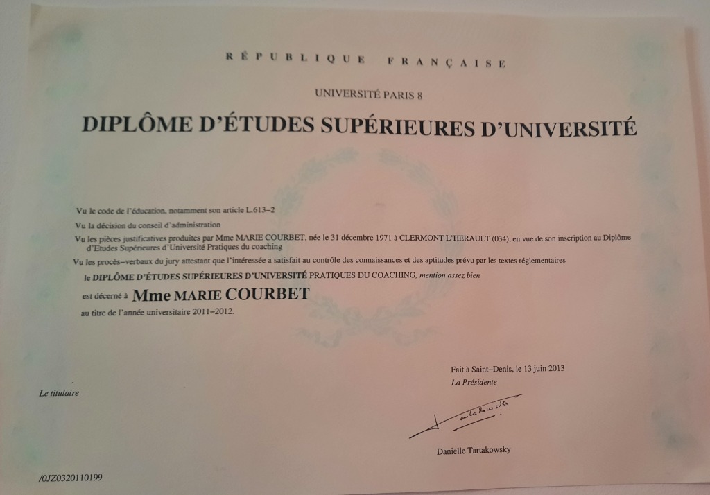 photo diplome COURBET