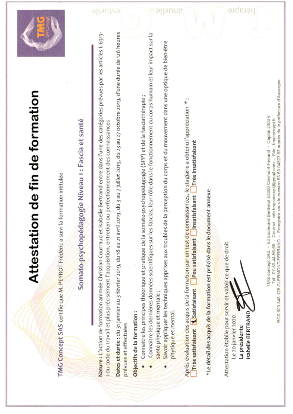 photo diplome Frederic peyrot