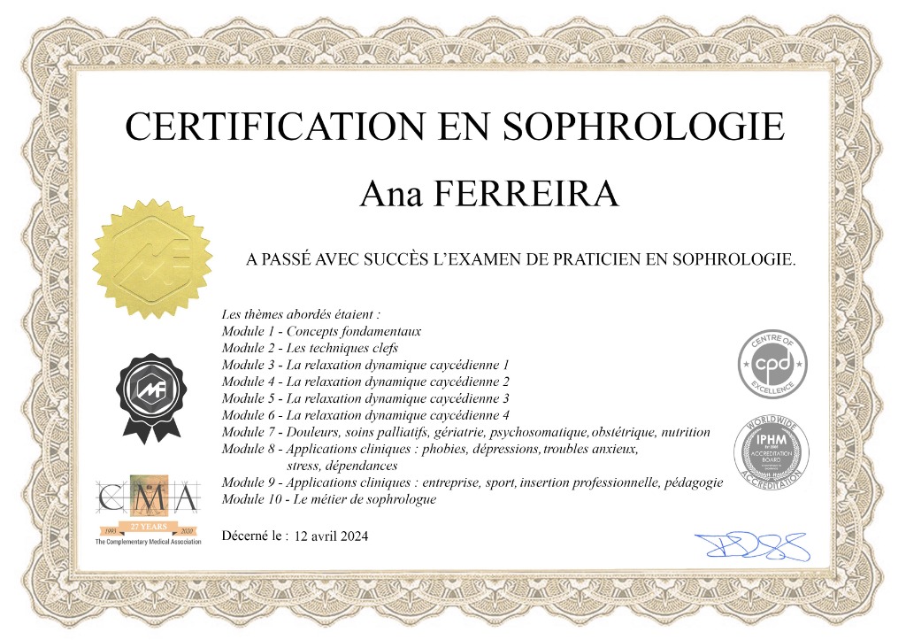 photo diplome Ana Ferreira