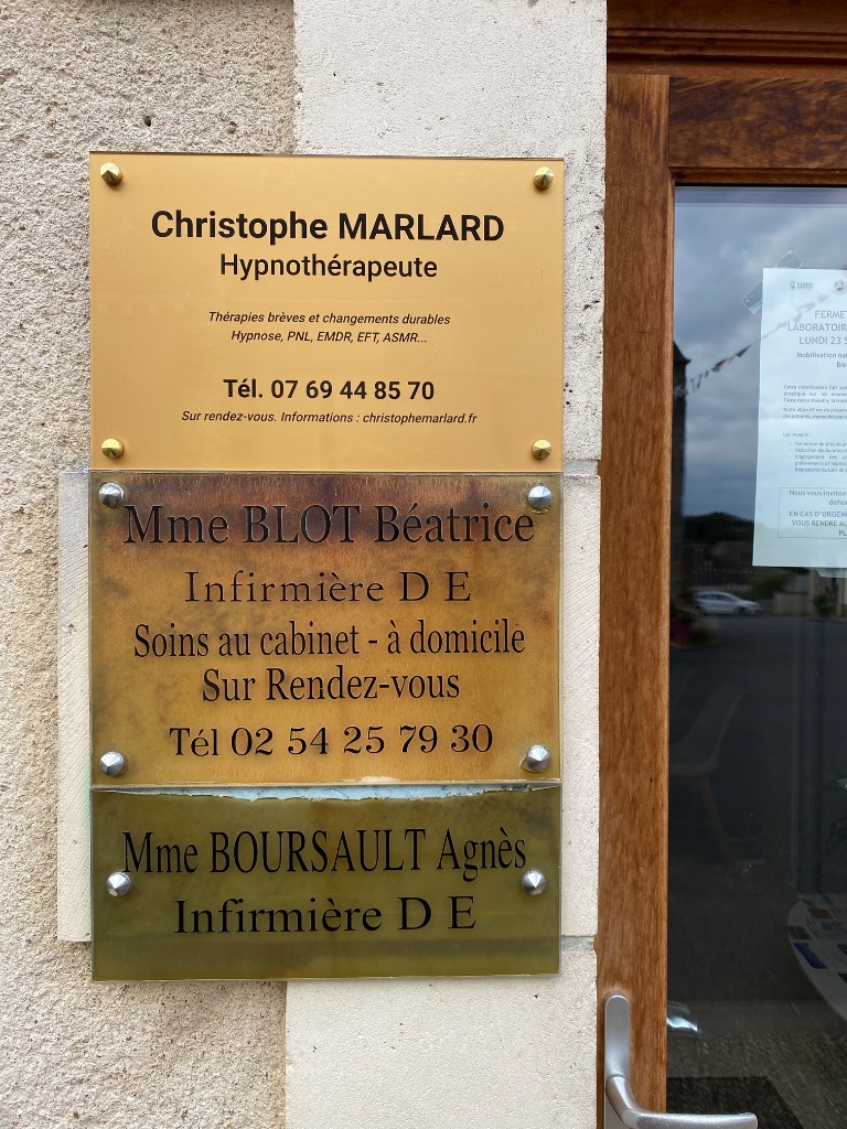 photo diplome Christophe Marlard Hypnothérapeute