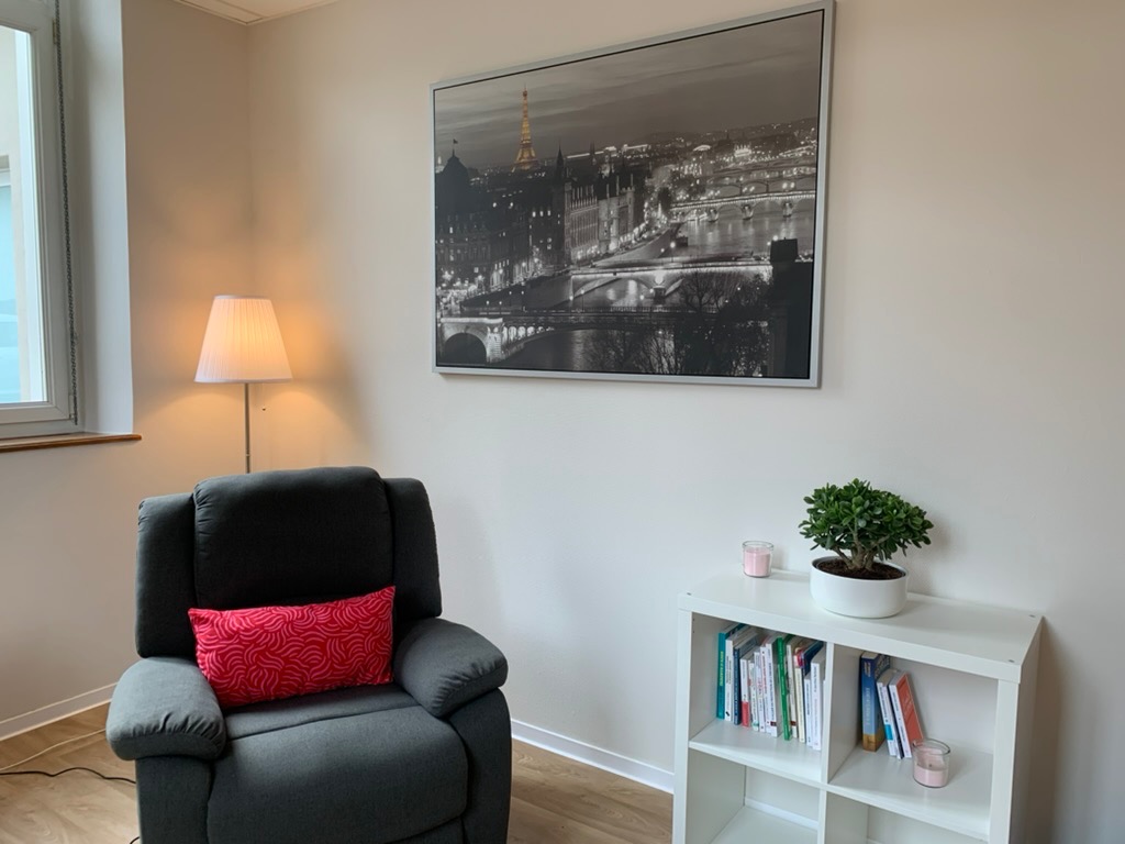 photo seance Céline BUECHER Hypnothérapeute