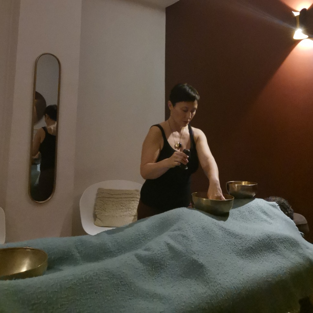 photo seance Maât SONOTHERAPIE 