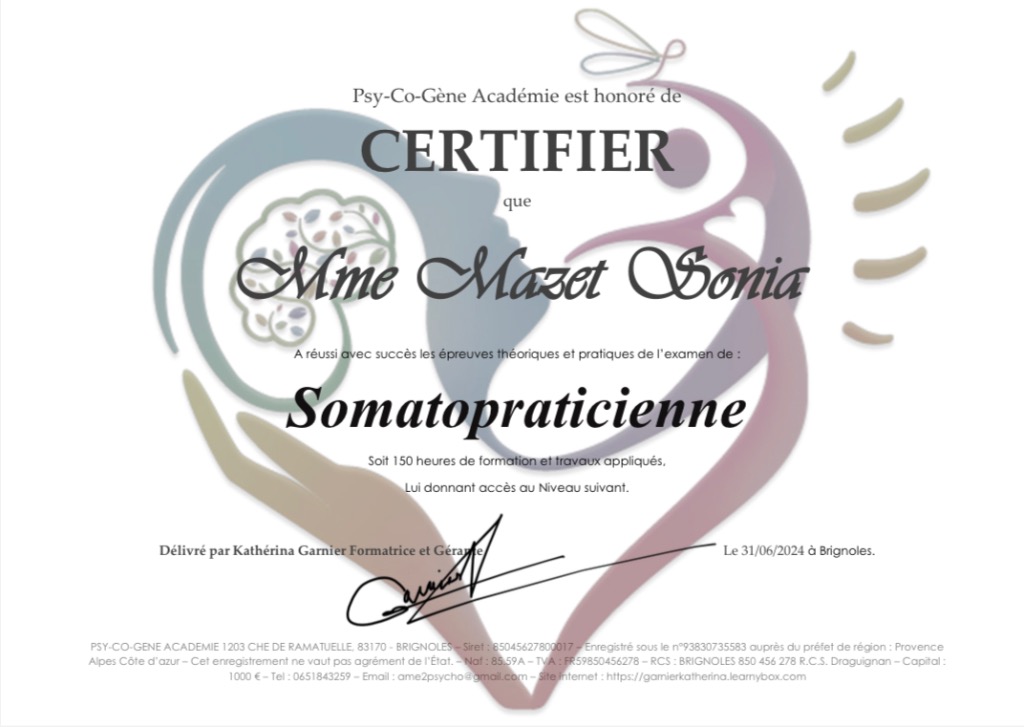 photo diplome Mazet Sonia 