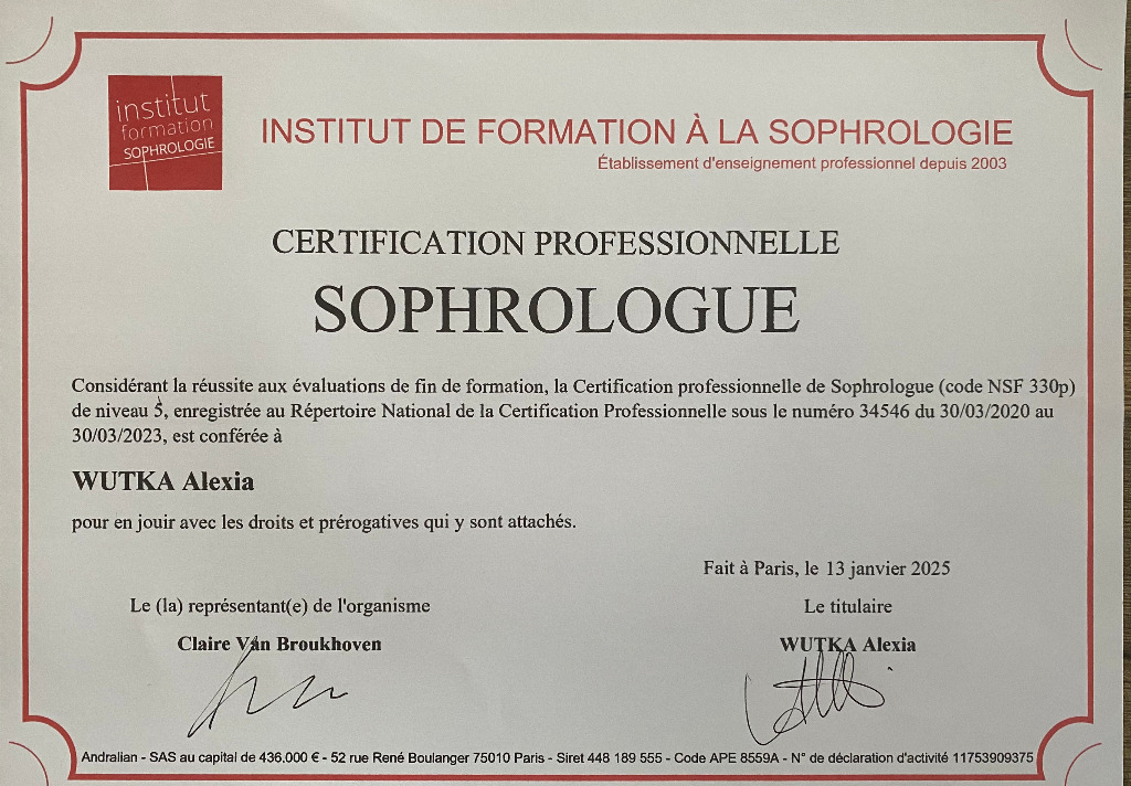 photo diplome Alexia Wutka