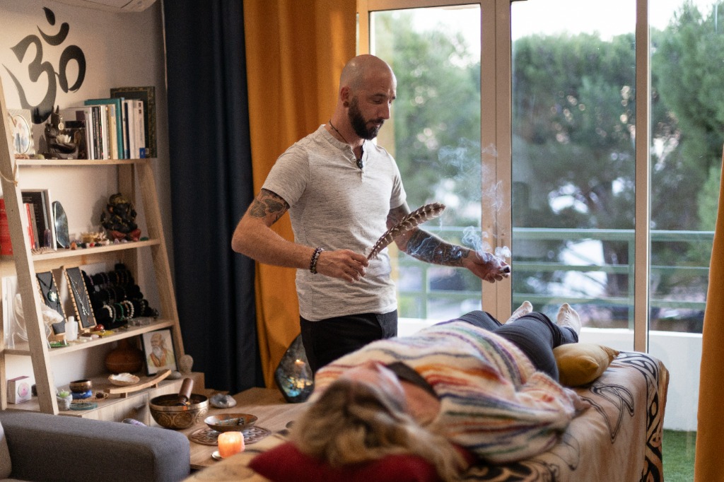 photo seance Cynerg'Heal Bien-Être