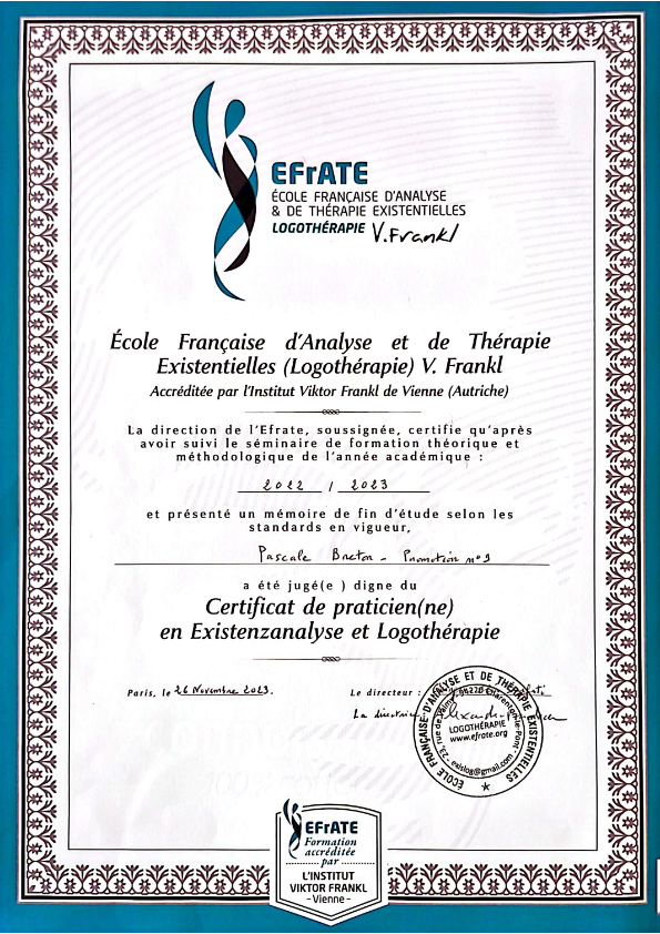 photo diplome Pascale BRETON