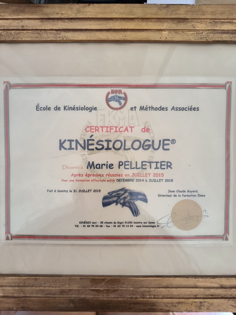photo diplome Marie Pelletier 