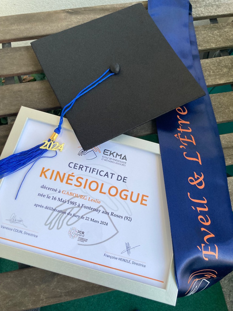 photo diplome Leslie GABOURG