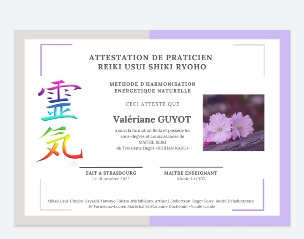 photo diplome Valeriane Guyot