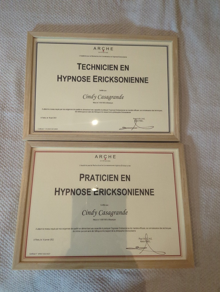 photo diplome Nymphea hypnose