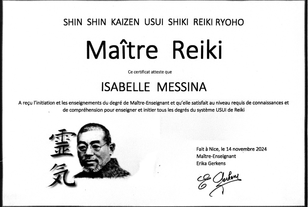 photo diplome Bien être Intérieur