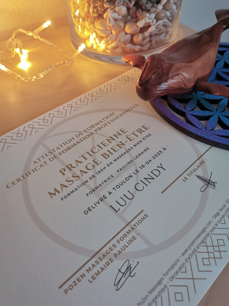 photo diplome La Baleine Sacrée