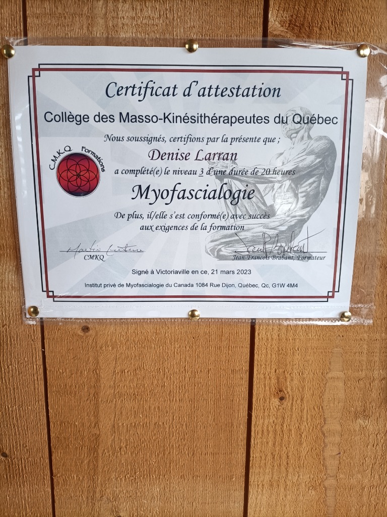 photo diplome Larran denise