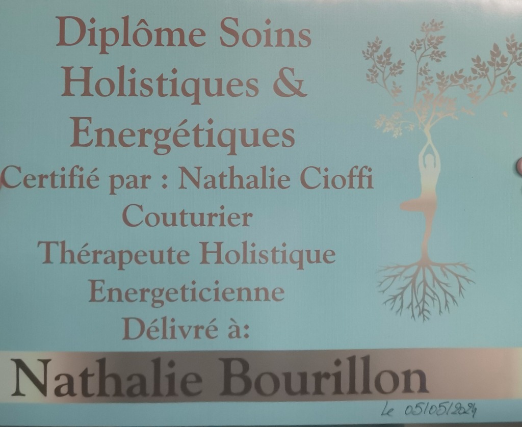 photo diplome Nathalie Bourillon