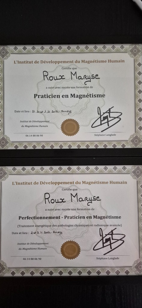 photo diplome Maryse ROUX