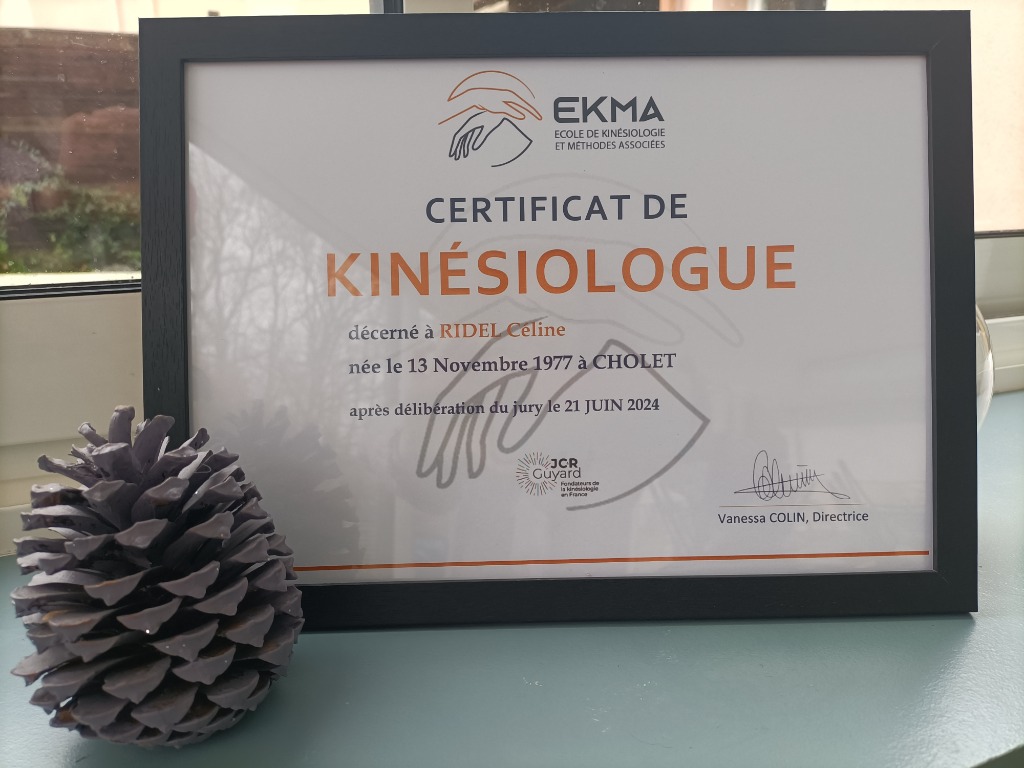photo diplome Céline Ridel