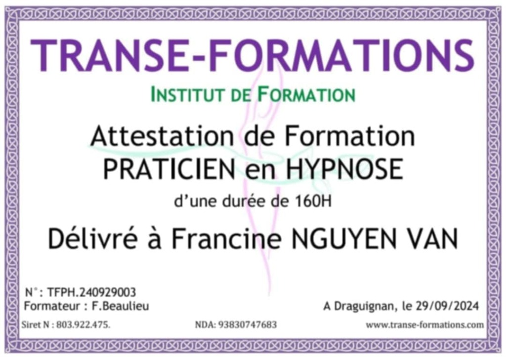 photo diplome Van’energie