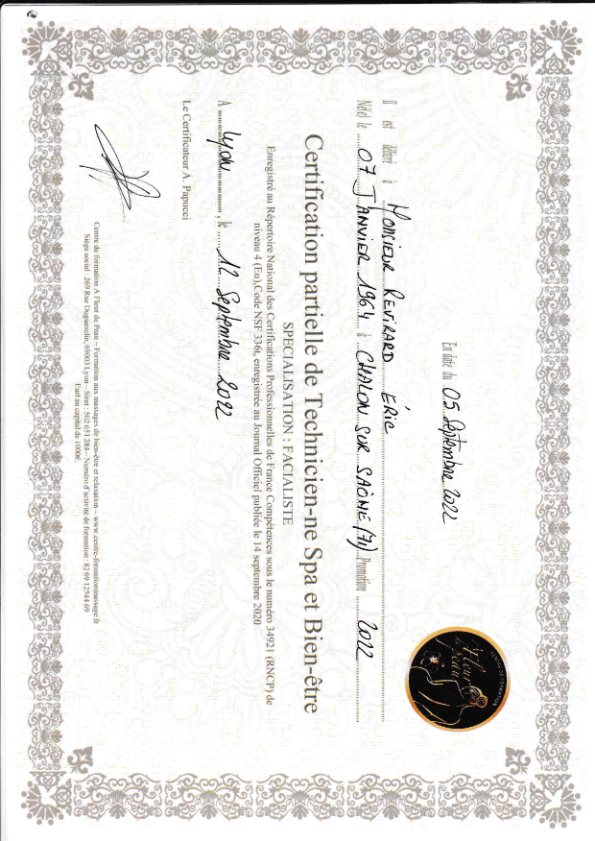 photo diplome REVIRARD ERIC