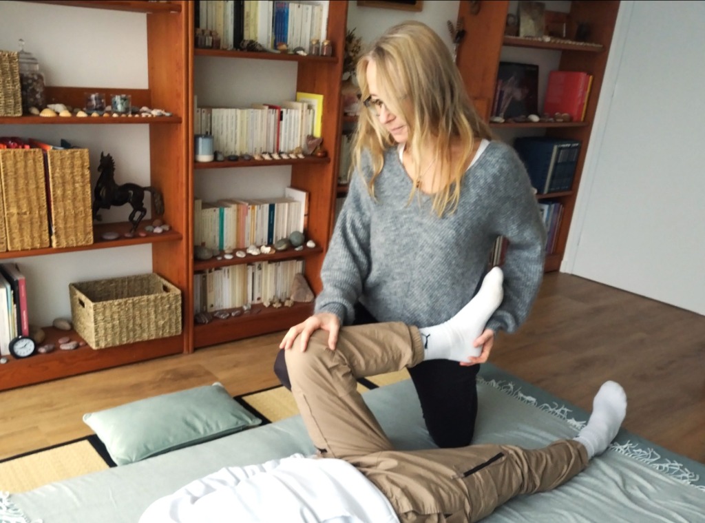 photo seance Shiatsu Karine Déniel